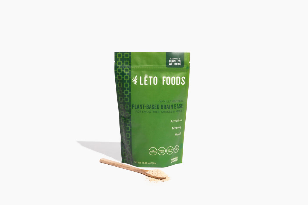 Leto Foods Vanilla Protein with Fiber Scoop